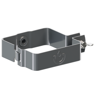Хомут трубы квадратного водостока 80*80 mm / TM KROP