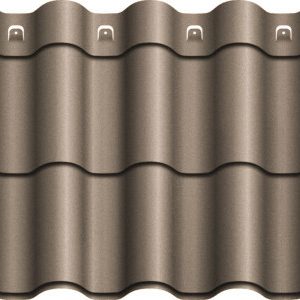 Металлочерепица Агат "Z-lock" Модульная 0,5 RAL 8019