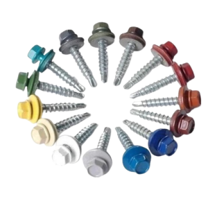 Саморез кровельный 4,8х35 мм / Упк 250 шт / RAL 1003 - жёлтый