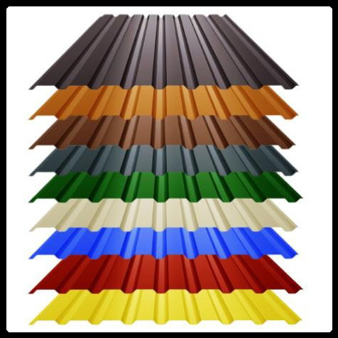 Профнастил для крыши (2,5 метра)