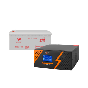 Комплект резервного живлення ДБЖ + гелева батарея (UPS B1500 + АКБ GL 2400Wh)