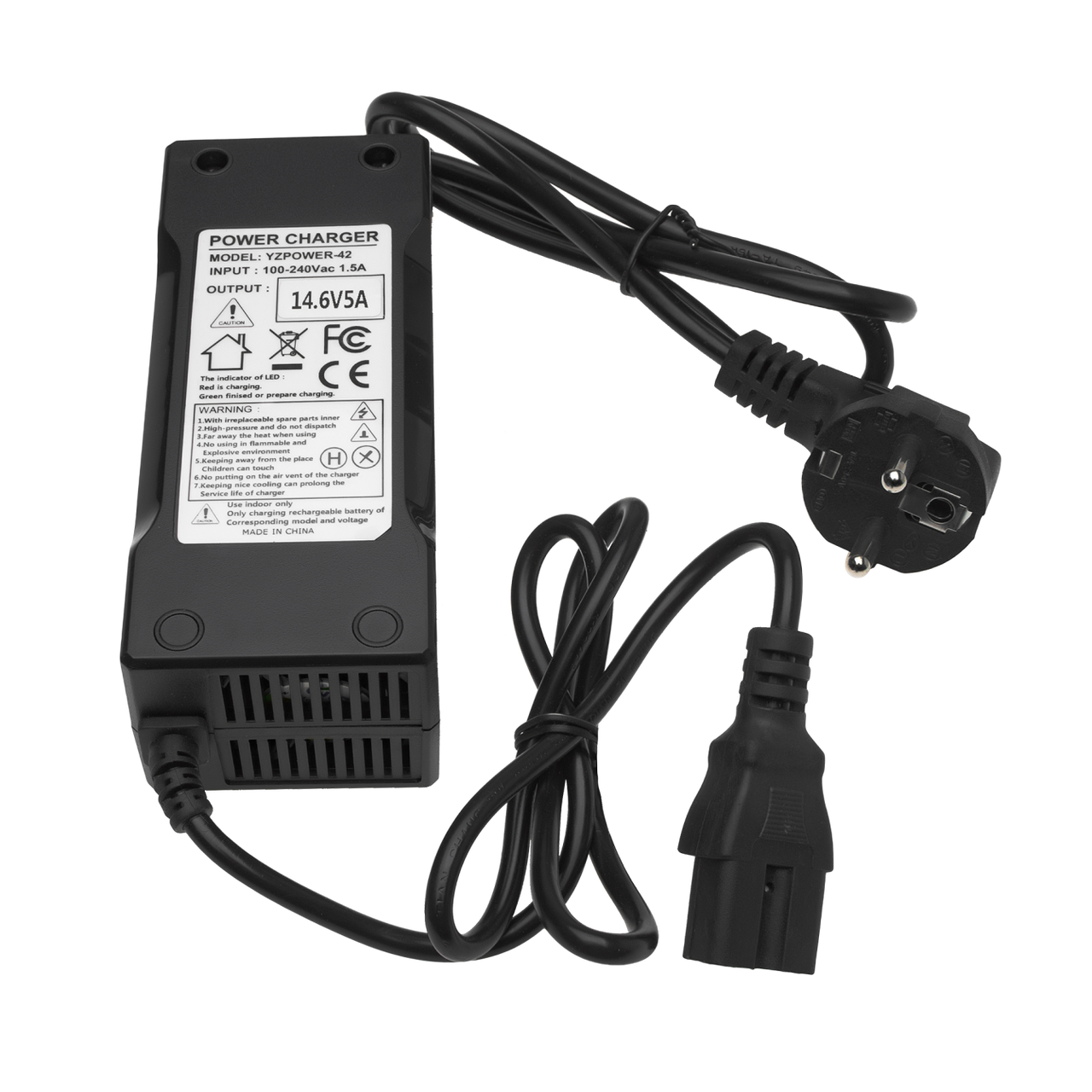 Зарядний пристрій для акумуляторів LiFePO4 12V (14.6V)-5A-60W - Зображення 2