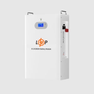 Акумулятор LP LiFePO4 51,2V - 280 Ah (14336 Wh) (Smart BMS 200A) с LCD AB RS485/CAN