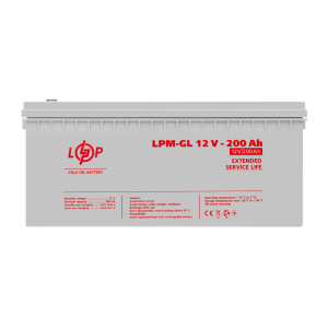 Акумулятор гелевий LPM-GL 12V - 200 Ah