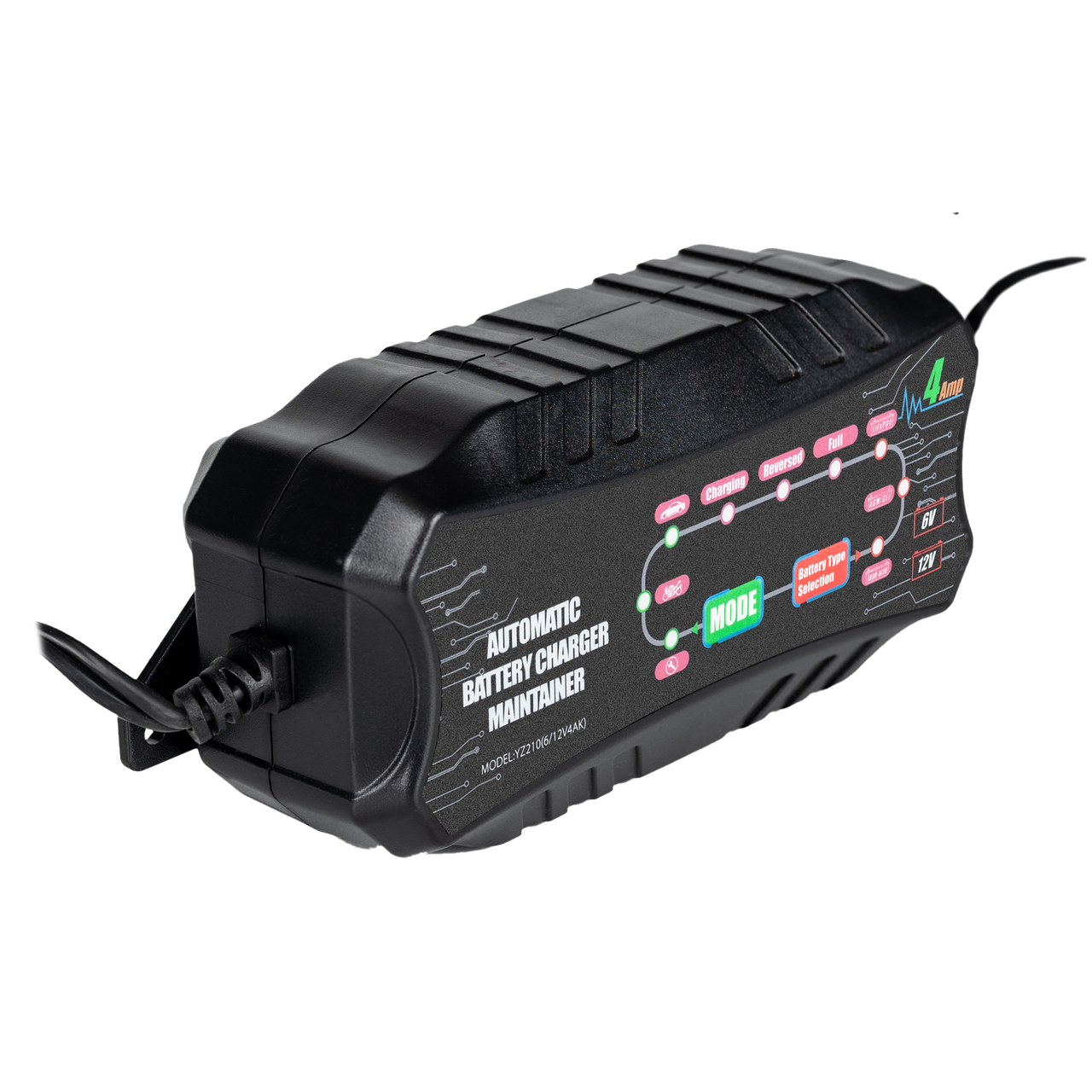 Зарядний пристрій АКБ LP AC-021 6V/12V 4A — изображение 3