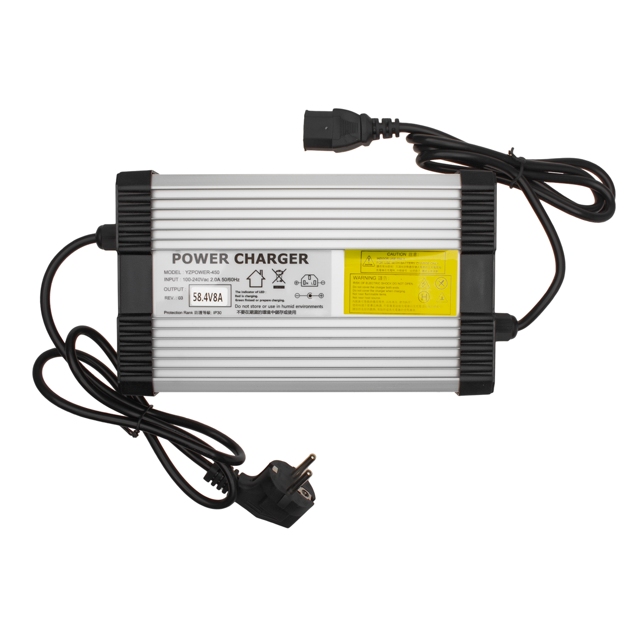 Зарядний пристрій для акумуляторів LiFePO4 48V (58.4V)-8A-384W - Зображення 2