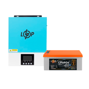 Комплект резервного живлення LogicPower W3000 + літієва (LiFePO4) батарея 5888Wh