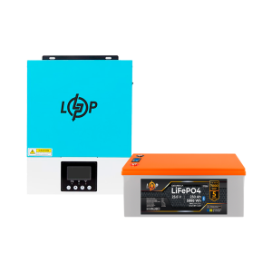 Комплект резервного живлення LP(LogicPower) ДБЖ + літієва (LiFePO4) батарея (UPS W3000 + АКБ LiFePO4 5888W)
