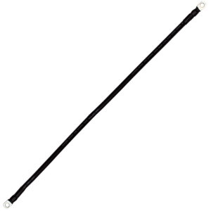 Кабель мідний для з'єднання АКБ 25 кв. мм - 50 см (с клеммами) черный