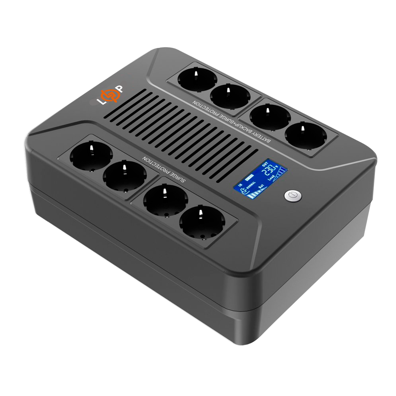 Лінійно-інтерактивне ДБЖ LP-850VA-8PS (480Вт)