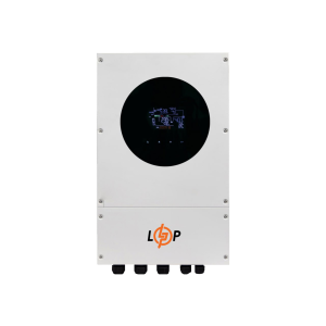 Гібридний сонячний інвертор (ДБЖ) LPW-V IV WP-6000VA (6000Вт) 48V 120A MPPT 120-450V ON-OFF GRID IP65