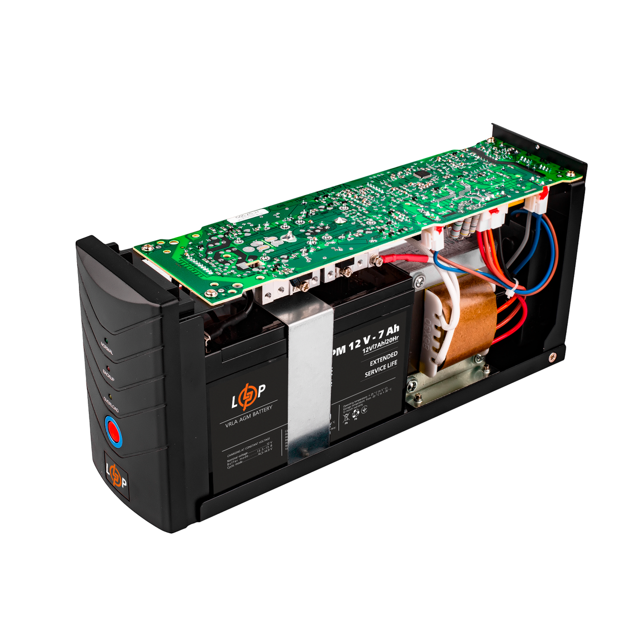 Лінійно-інтерактивне ДБЖ для комп'ютера LogicPower — LP U650VA (390 Вт) - Зображення 8