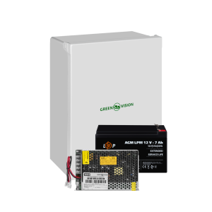 Блок безперебійного живлення в боксі з АКБ GV-007-UPS-A-1203-8A-7Ah