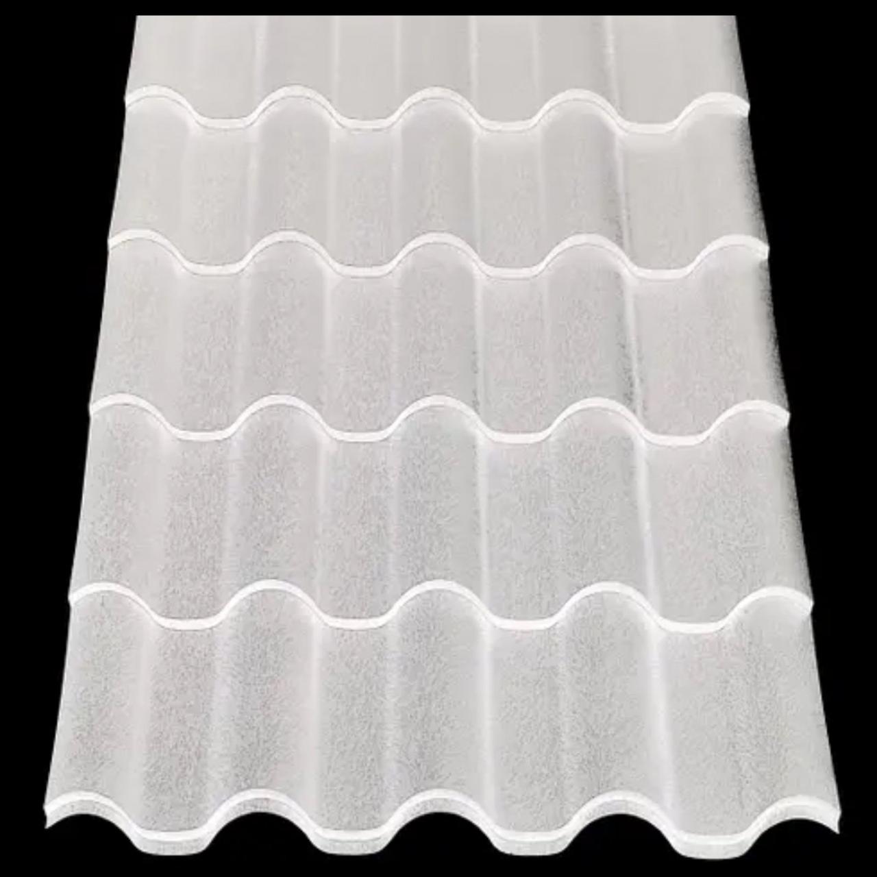 Металлочерепица Интегра 0,5 мм RAL 9010 Белый