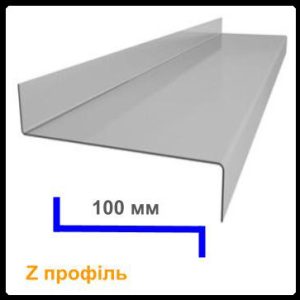Конструкційні оцинковані прогони Z 100 * 53 * 48 * 1,5 мм