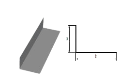 Кутовий L-профіль оцинкований ЛСТК розмір 120х30х1,5 мм - Зображення 3