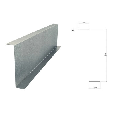 Z-профіль 200х53х48х2 мм (Конструкційна сталь) — изображение 3